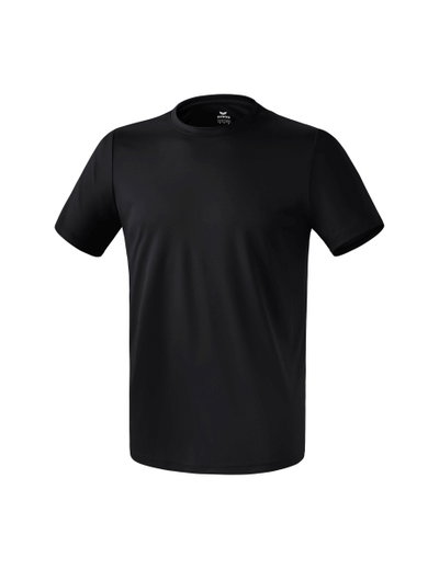 Erima Sport-Tshirt Basic Funktions Teamsport (100% Polyester) schwarz Herren