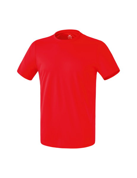 Erima Sport-Tshirt Basic Funktions Teamsport (100% Polyester) rot Herren