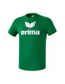 Erima Sport-Tshirt Basic Promo Logo (100% Baumwolle) smaragd/grün Jungen