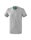 Erima Sport-Tshirt Basic Style (100% Baumwolle, V-Ausschnitt) grau Herren