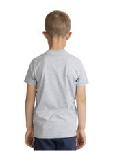 Erima Sport T-shirt Basic Style (100% cotton, V-neck) grey children