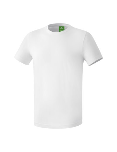 Erima Sport-Tshirt Basic Teamsport (100% Baumwolle) weiss Jungen