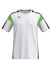 Erima Sport T-shirt Function Celebrate 125 (lightweight, quick-drying) white/gecko green men's