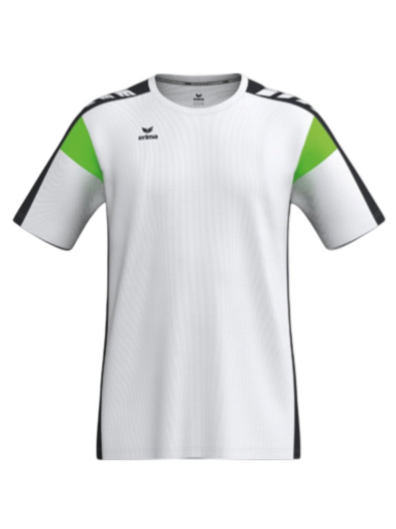 Erima Sport-Tshirt Function Celebrate 125 (leicht, schnelltrocknend) weiss/geckogrün Herren
