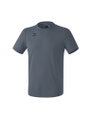 Erima Sport-Tshirt Basic Funktions Teamsport (100% Polyester) grau Herren