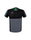 Erima Sport-Tshirt Six Wings (100% Polyester, schnelltrocknend, angenehmes Tragegefühl) grau/schwarz Herren