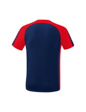 Erima Sport T-shirt Six Wings (100% Polyester, quick-drying, comfortable feel) navy blue/red Men