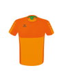 Erima Sport-Tshirt Six Wings (100% Polyester, schnelltrocknend, angenehmes Tragegefühl) orange Herren