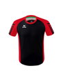 Erima Sport-Tshirt Six Wings Trikot (100% Polyester, strapazierfähig) schwarz/rot Herren