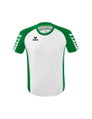 Erima Sport-Tshirt Six Wings Trikot (100% Polyester, strapazierfähig) weiss/smaragdgrün Kinder