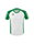 Erima Sport-Tshirt Six Wings Trikot (100% Polyester, strapazierfähig) weiss/smaragdgrün Herren