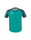 Erima Sport-Tshirt Six Wings Trikot (100% Polyester, strapazierfähig) petrolblau/grau Herren
