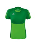 Erima Sport-Shirt Six Wings (100% Polyester, taillierter Schnitt, schnelltrocknend) grün/smaragd Damen