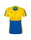 Erima Sport-Shirt Six Wings (100% Polyester, tailored cut, quick-drying) navy blue/yellow Women