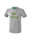 Erima Freizeit-Tshirt Essential - weiches Baumwolle - hellgrau/lime Herren
