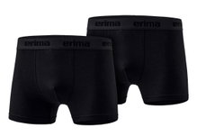 Erima Unterwäsche Boxershort (angenehmes Tragegefühl) schwarz Herren - 2 Stück