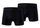Erima Underwear Boxer Shorts (comfortable fit) black Men's - 2 pieces