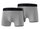 Erima Unterwäsche Boxershort (angenehmes Tragegefühl) grau Herren - 2 Stück