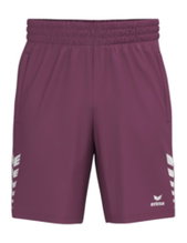 Erima Celebrate 125 Short Sports Trousers (100% Polyester, elastic waistband with drawstring) short burgundy men