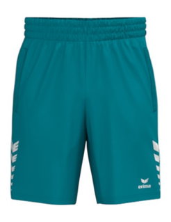 Erima Sporthose Celebrate 125 Short (100% Polyester, elastischer Bund mit Kordelzug) kurz tahitanblau Herren