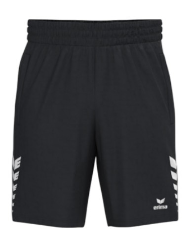 Erima Sporthose Celebrate 125 Short (100% Polyester, elastischer Bund mit Kordelzug) kurz schwarz Herren
