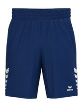 Erima Celebrate 125 Short Sports Trousers (100% Polyester, elasticated waistband with drawstring) short navy blue men's