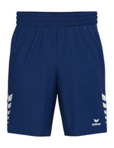 Erima Sporthose Celebrate 125 Short (100% Polyester, elastischer Bund mit Kordelzug) kurz navyblau Herren