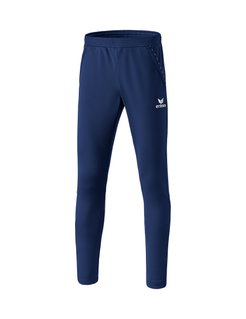 Erima Trainingshose Pant Stripe 2.0 (mit Wadeneinsatz & Piping) lang navyblau Herren