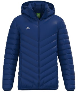 Erima padded jacket CMPT puffer with hood (100% polyester) navy blue men's