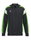 Erima Trainingsjacke Celebrate 125 mit Kapuze (atmungsaktiv, 100% Polyester) schwarz/grün Herren
