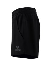 Erima Freizeithose Essential Team Sweatshorts kurz - weicher Baumwollmix, leichter Stretch - schwarz Damen