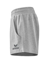 Erima Leisure Pants Essential Team Sweatshorts short - soft cotton blend, light stretch - light grey Women