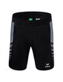 Erima Sporthose Short Six Wings Worker (100% Polyester) kurz schwarz/grau Herren