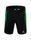Erima Sporthose Short Six Wings Worker (100% Polyester) kurz schwarz/smaragdgrün Herren