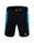 Erima Sporthose Short Six Wings Worker (100% Polyester) kurz schwarz/curacaoblau Herren