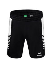 Erima Sports Shorts Short Six Wings Worker (100% Polyester) short black/white Men