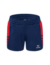 Erima sports shorts Short Six Wings Worker (100% Polyester) short navy blue/red Women