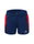 Erima Sporthose Short Six Wings Worker (100% Polyester) kurz navyblau/rot Damen