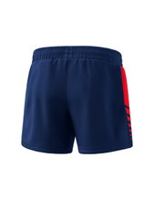 Erima sports shorts Short Six Wings Worker (100% Polyester) short navy blue/red Women