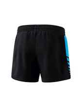Erima sports shorts Short Six Wings Worker (100% Polyester) short black/curacao blue Women