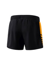 Erima Sports Shorts Short Six Wings Worker (100% Polyester) short black/orange Women