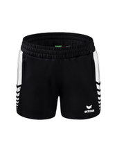 Erima sports shorts Short Six Wings Worker (100% Polyester) short black/white Women
