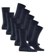 Esprit Tagessocken Crew Uni (Baumwolle) marineblau Herren - 5 Paar