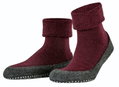 Falke Hausschuhe Cosyshoe (weiche Merinowolle) weinrot Damen/Herren