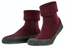 Falke Slippers Cosyshoe (soft Merino wool) burgundy Women/Men