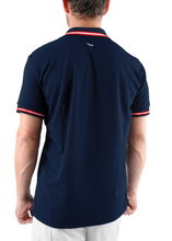 Fila Tennis Polo Piro navy blue/red Men
