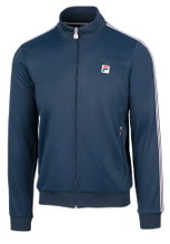 Fila Tennis Jacket Jake (Stand-up collar, 3 stripes) peacoat blue Men