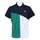 Fila Tennis-Polo Erol (rec. Polyester) navyblau/grün/weiss Herren