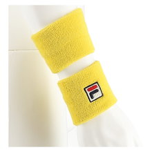 Fila Sweatband East Wrist (80% Cotton) yellow - 2 pieces