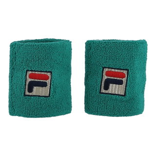 Fila Schweissband Osten Handgelenk (80% Baumwolle) grün - 2 Stück